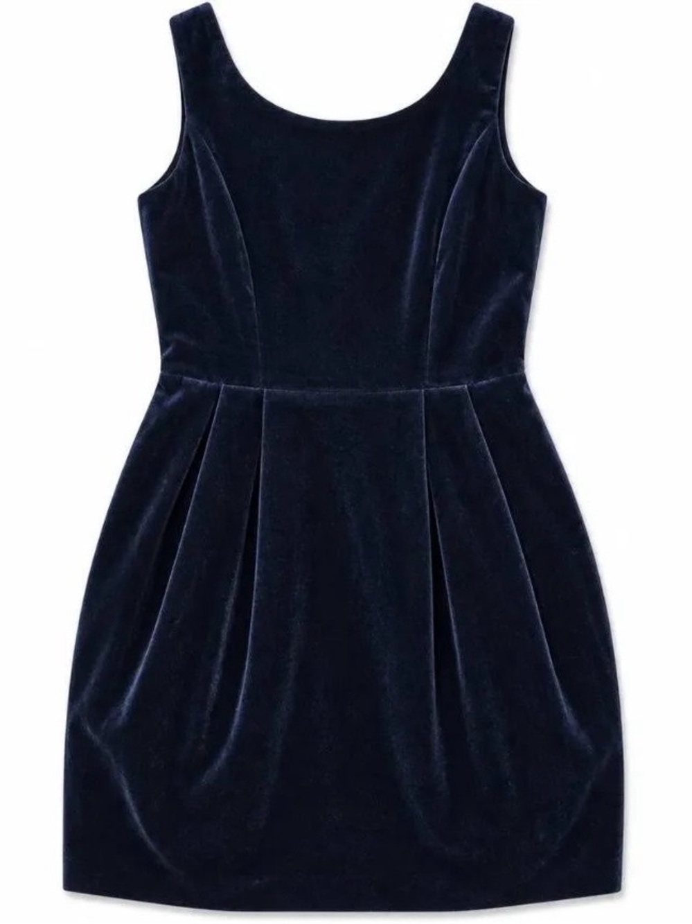 Jack Wills Navy Velvet Party Dress- tulip dress